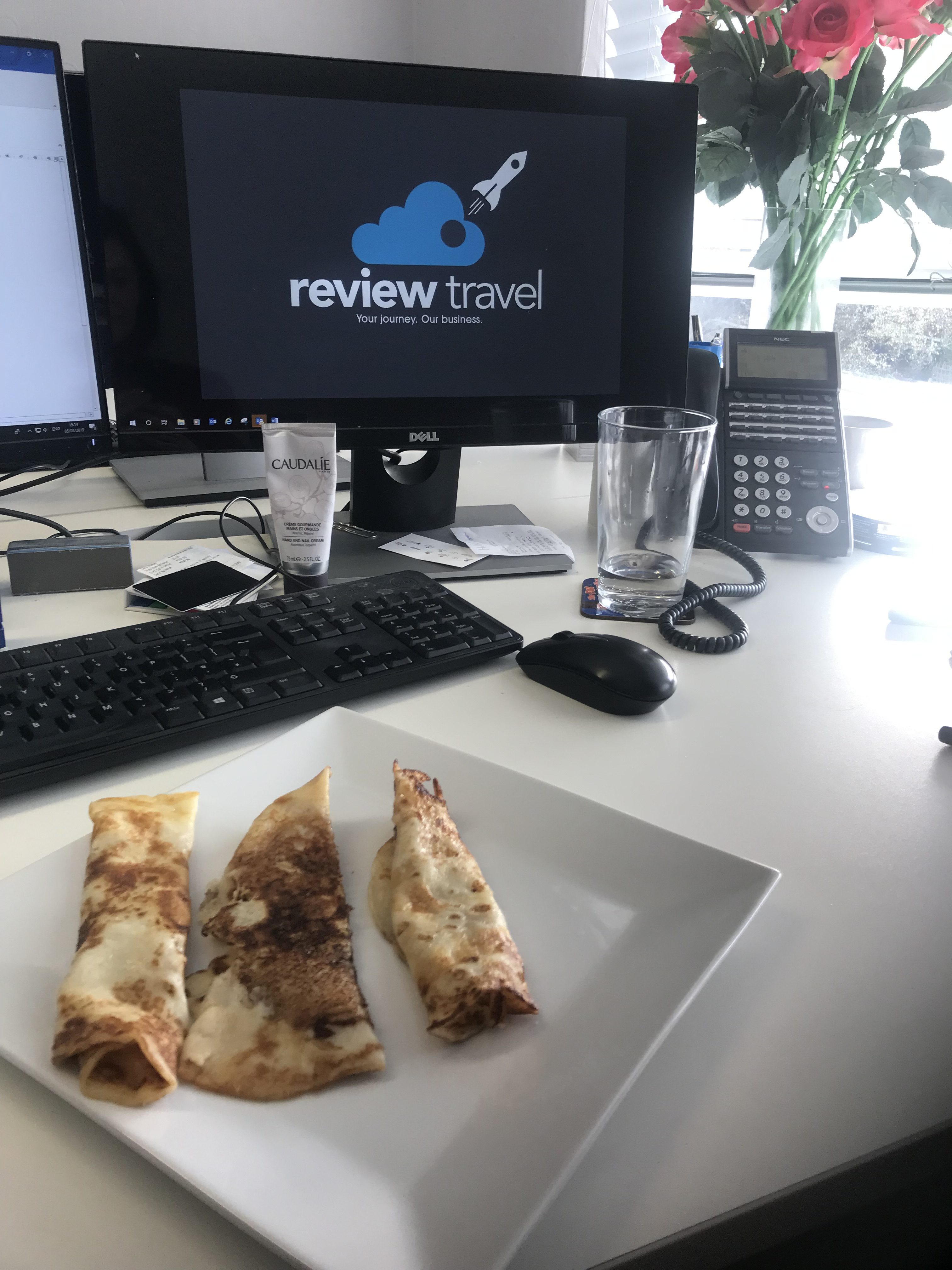 Pancake Day at Review Travel business travel management